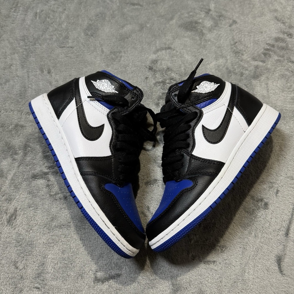 Air Jordan 1 Retro High Royal Toe Size 4.5Y / 6 Womens (575441-041)‎